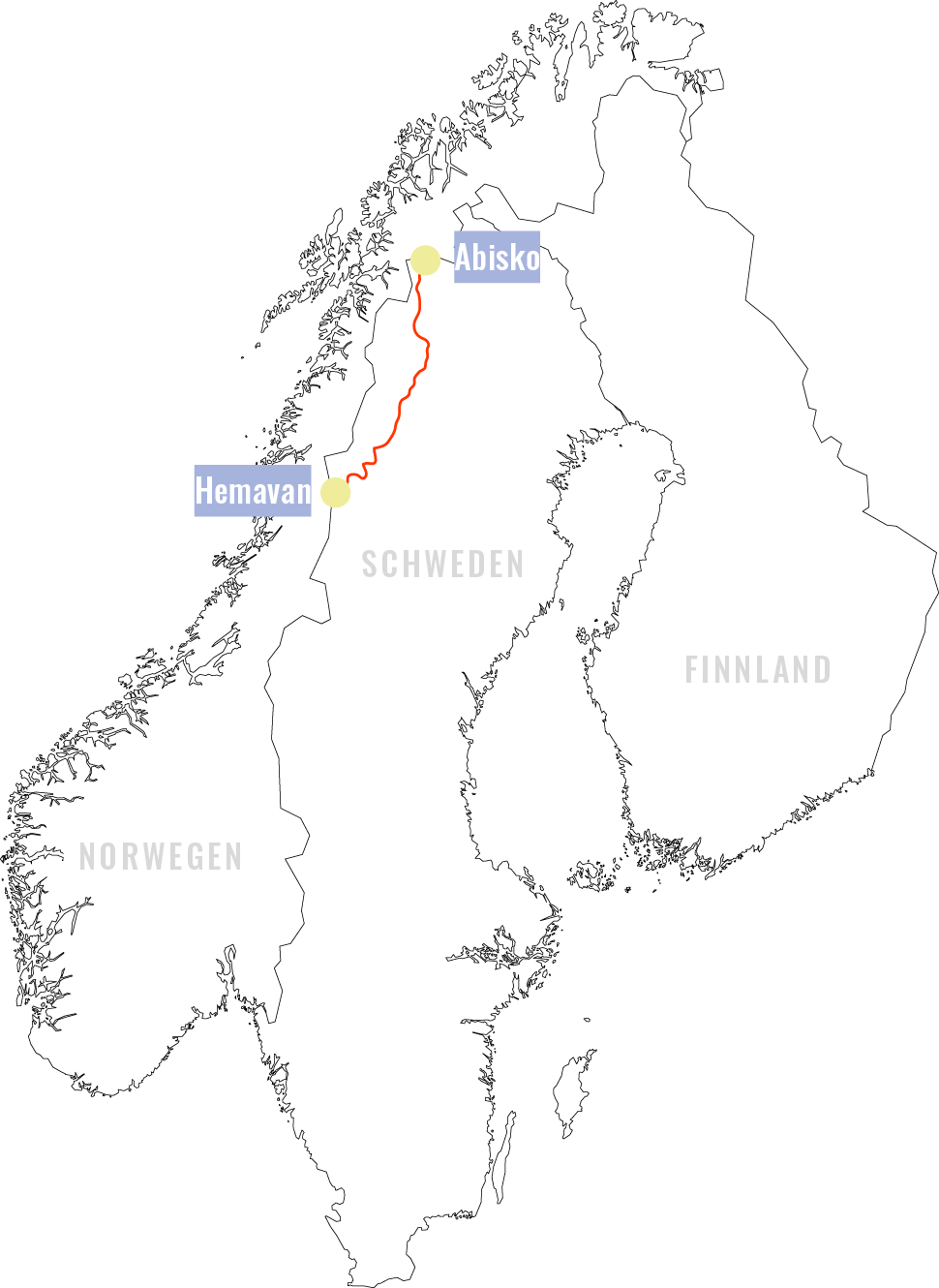 Kungsleden Route
